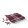 Unstitched Cotton Christmas Tartan Check Shirt Fabric For Men's (58" Inch Width)