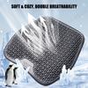 Gel Seat Cushion For Car Breathable Honeycomb Absorb Pressure Absorber Ergonomic Cooling Seat Cushion For Car/office