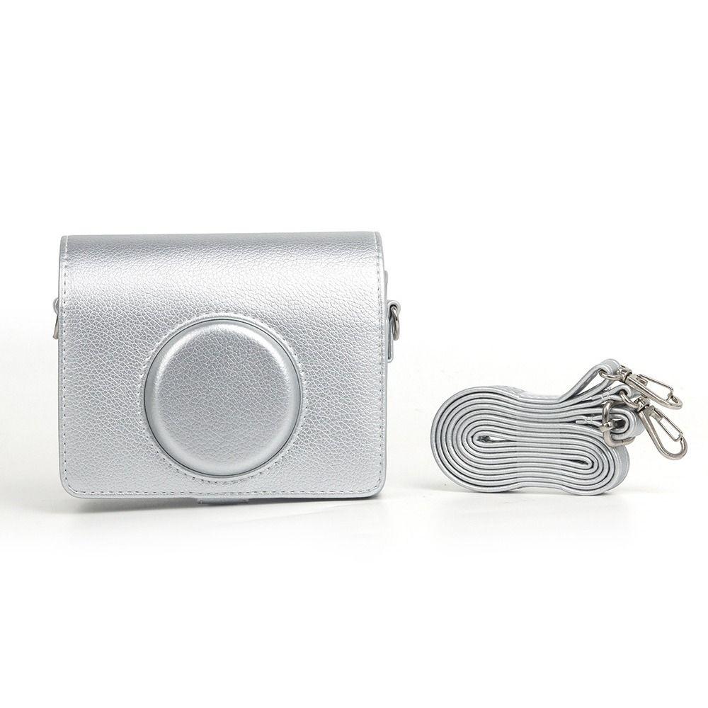 Противоударный чехол для камеры мгновенного действия, защитный чехол с регулируемым ремешком для Fujifilm Instax mini EVO