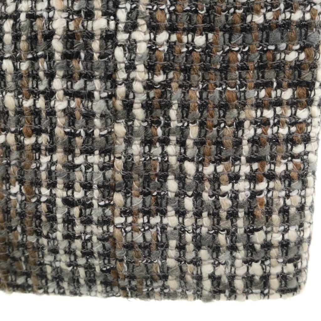 Herno made in Italy tweed coat 40 Gray Lightly padded Women Used