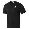 Sports Casual Simple Round Neck Pullover Short Sleeve T-Shirt Men Tops Black JN6766