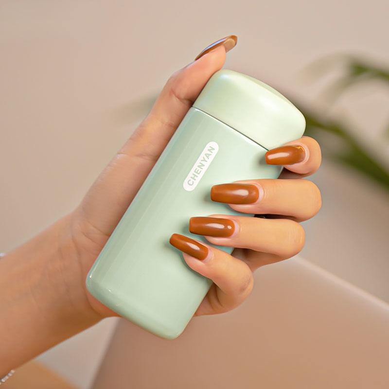 Термос-чашка Intelligent 300 мл, термосы, портативная термос-чашка из нержавеющей стали, бутылка для воды, кружка для чая, офисный термос-чашка