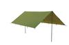 OUTDOOR MAN QUADRADO TARP Olive Tarp Tent Rectatarp Open Tarp UV Treatment UV Protection Water Pressure Resistant Storage Bag Included BBQ KOTT-009K