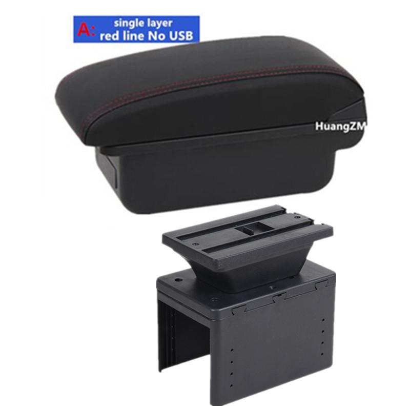 For Citroën C3 aircross Armrest box For Citroen C3 Car Armrest Center Storage box Interior Retrofit car accessories
