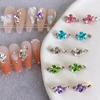 Красивые стразы для дизайна ногтей, изысканный сплав, водостойкий
