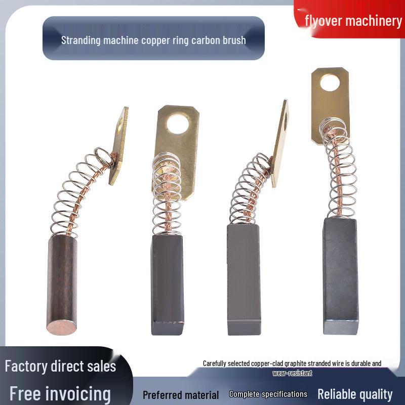 High-Speed Copper Ring Carbon Brush for Stranding Machine Bow Band - Enxiang/Fuchuan Accessories