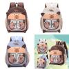 Kids Cartoon Animal Backpack With Ergonomic Shoulder Straps For School Kids