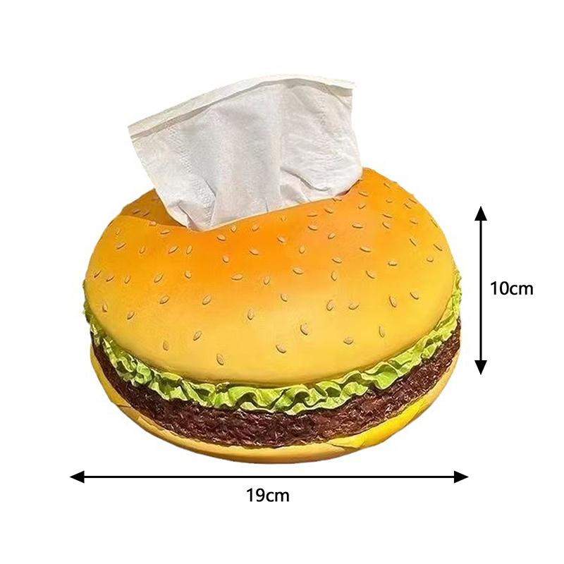 Гамбургская коробка с салфетками, имитация креативности, ретро-коробка для ящиков в гостиной, украшения для домашнего веселья