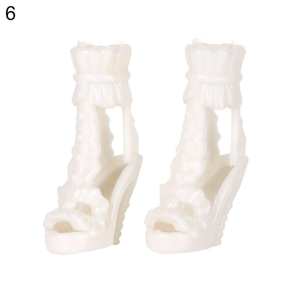 Plastic Female Fashion Doll Shoes Socks Accessories Long Knees Boots Hero Dolls Boot
