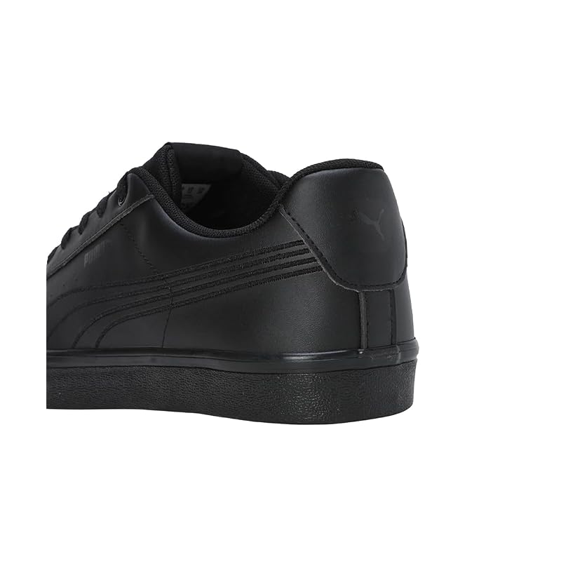 [Puma] Кроссовки V-Court Bulk, Унисекс, Взрослые, Цвет Весна/Лето 2025, Puma Black/Puma Black (02), Размер 27.0 см