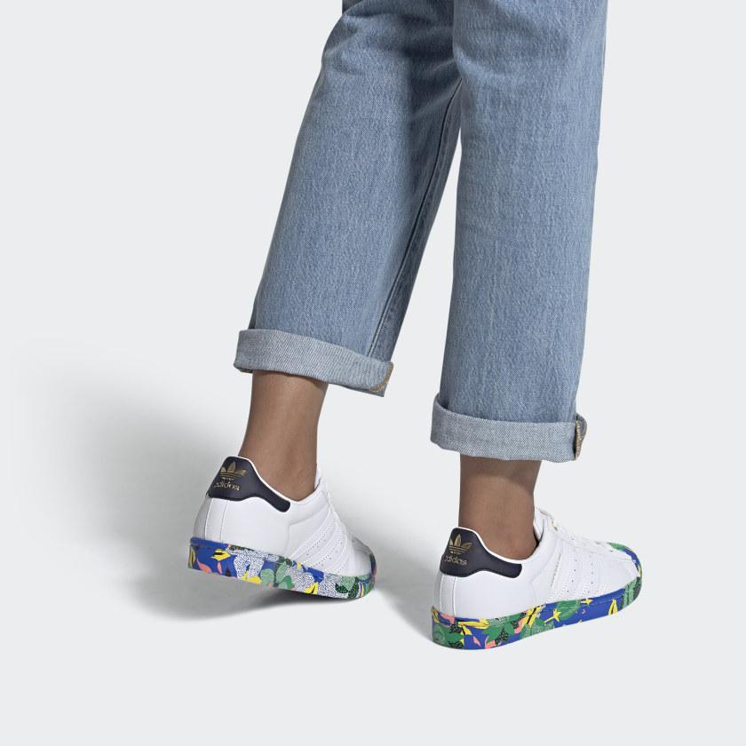 Superstar Her Studio London x Superstar Wmns Adidas Originals 'Цветочный принт' Женские FW2526