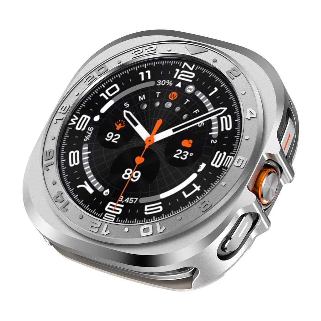 Металлический корпус из сплава для Samsung Galaxy Watch Ultra 2025 47mm Роскошная защитная крышка для Samsung Galaxy Watch ULTRA Защитный чехол