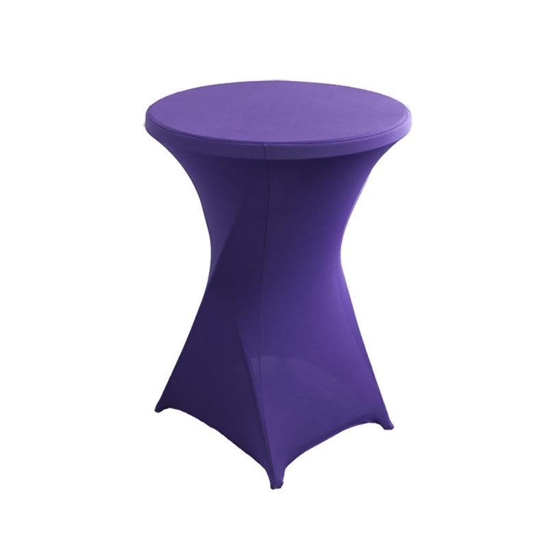 Эластичная круглая скатерть для банкетных или коктейльных столов