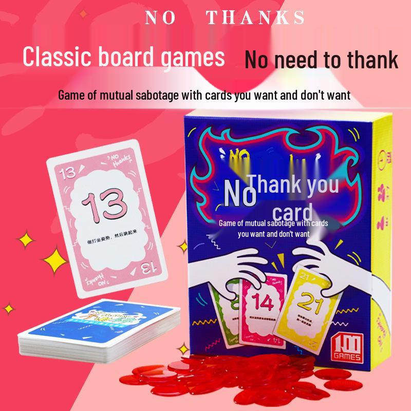 Нет, спасибо! Семейная карточная игра – Веселая, стратегическая игра для встреч