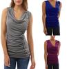 Gothic Style Womens T Shirt With Splicing Design For Streetwear And Casual Wear
