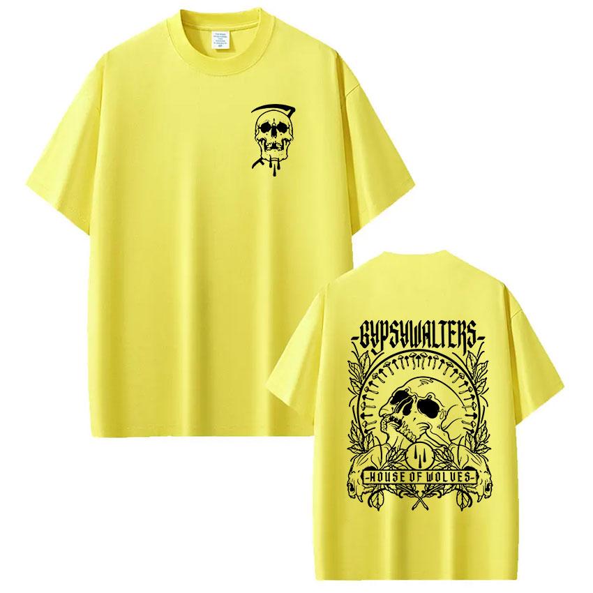 Forward Observations Group Death Skeleton Vintage Tshirt Unisex Clothing Fashion Gothic Oversized Casual Cotton Y2K Top Streetwear