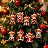Lightweight Wood Christmas Decor Wooden Highland Cow Ornament, 2D Cute Hanging Unique Tree Ornaments with String, Farmhouse Animal Holiday Party