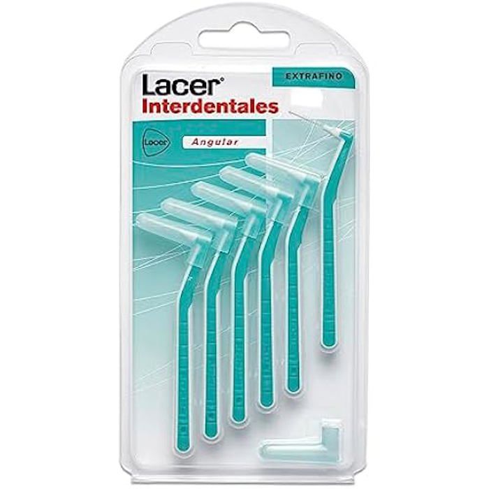 Brosse à Dents Interdentaire Lacer En angle Extrafins (6 Unités)