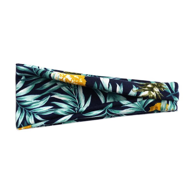 Boho Headbands for Women Fashion Headband Yoga Workout Head Bands Hair Accessories Non Slip Band Sport Headwrap Running Elastic Hairbands