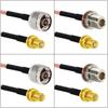 Wireless Antenna Extension Cable SMA Male Female RP To N Plug Jack With Nu Pigtail Adapter RG316 15cm NEW Wholesale Plug Connectors 4