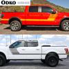2Pcs Car Stickers For Ford F150 Door Side Skirt  Stripes Decals Truck Graphics Vinyl  Decor Cover Auto DIY Accessories