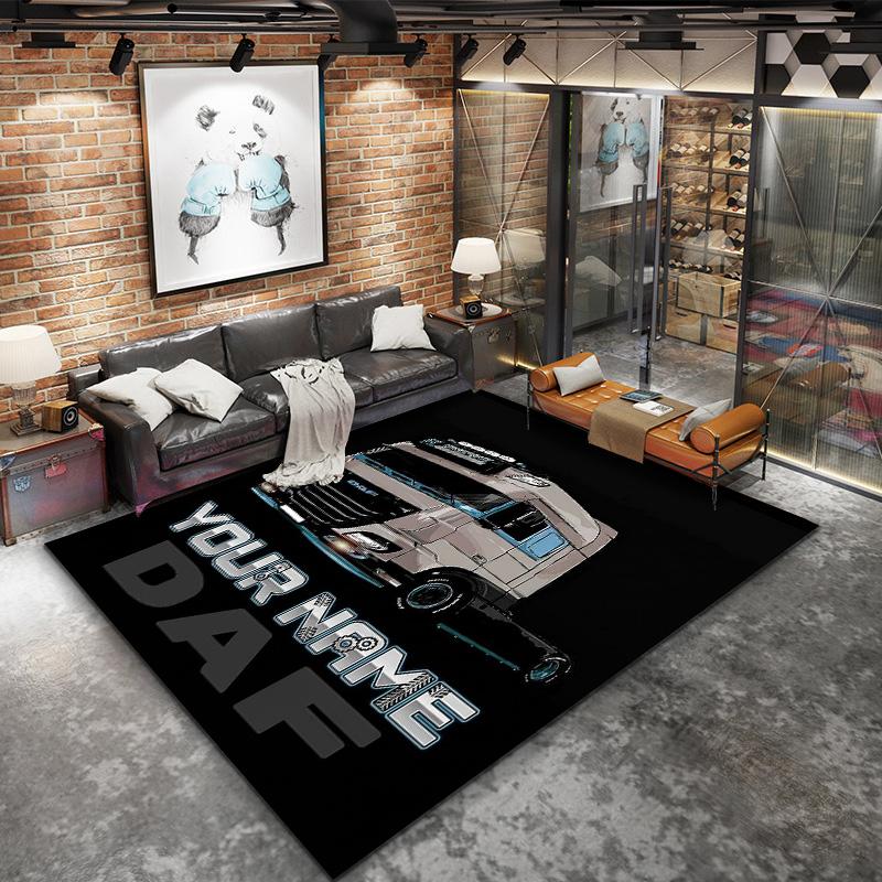Daf Team Custom Name Carpet Rug For Living Room Bedroom Home Sofa Decoration Kids Play Nonslip Floor Mat