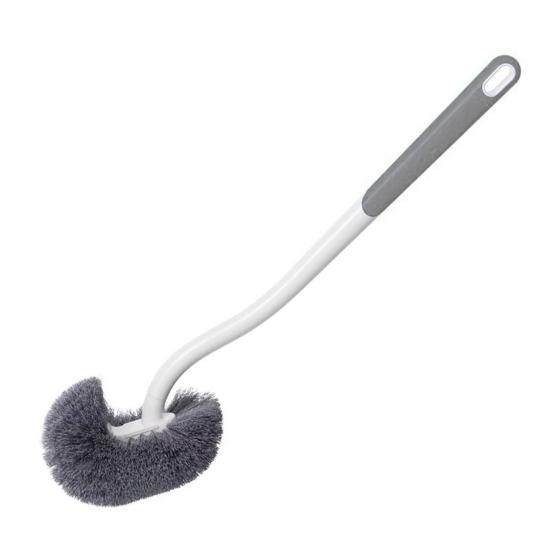 Yousheng Туалетная щетка с подвесным дизайном, полусферическая головка, удлиненная ручка, подвесная туалетная щетка, инструмент для чистки ванной комнаты