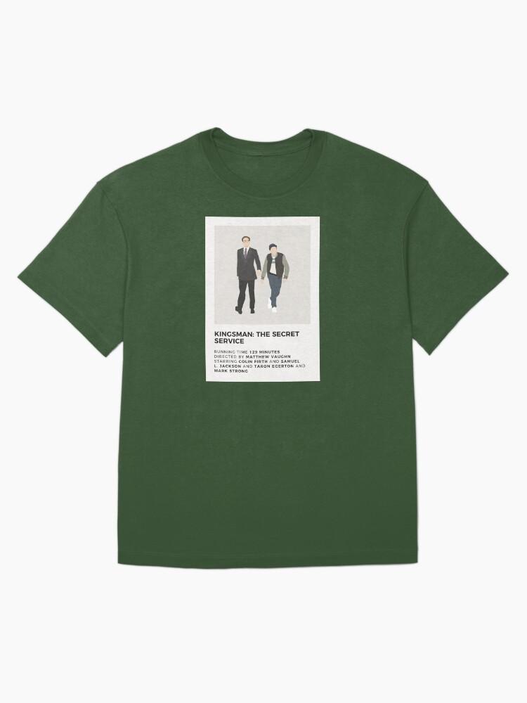 Kingsman Kingsman Minimalist Poster Oversized T-Shirt