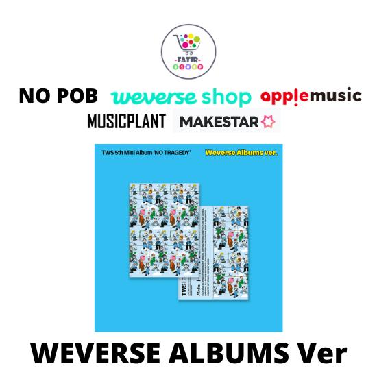 Выберите POB Weverse Albums Версия TWS 5-й мини-альбом NO TRAGEDY