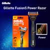 Бритва Fusion 5 с питанием, 5-лезвийная система с алмазоподобным покрытием для остроты и долговечности