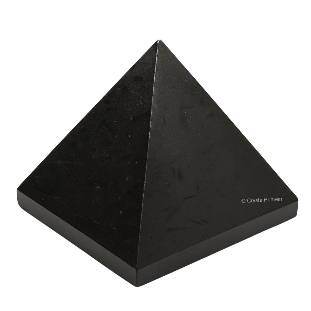 Сертифицированная черная турмалиновая пирамида Crystal Heaven