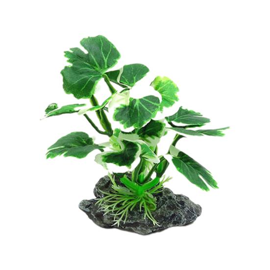 Beautiful Colorfast Easy Care Artificial Water Grass Realistic Aquarium Decoration
