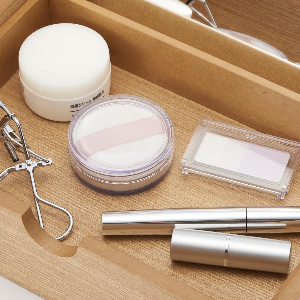 Chatani Sangyo Makeup Box Natural Wood X X H7cm In Made In Japan W35.5 D21.5 "Made Japan" 17-514