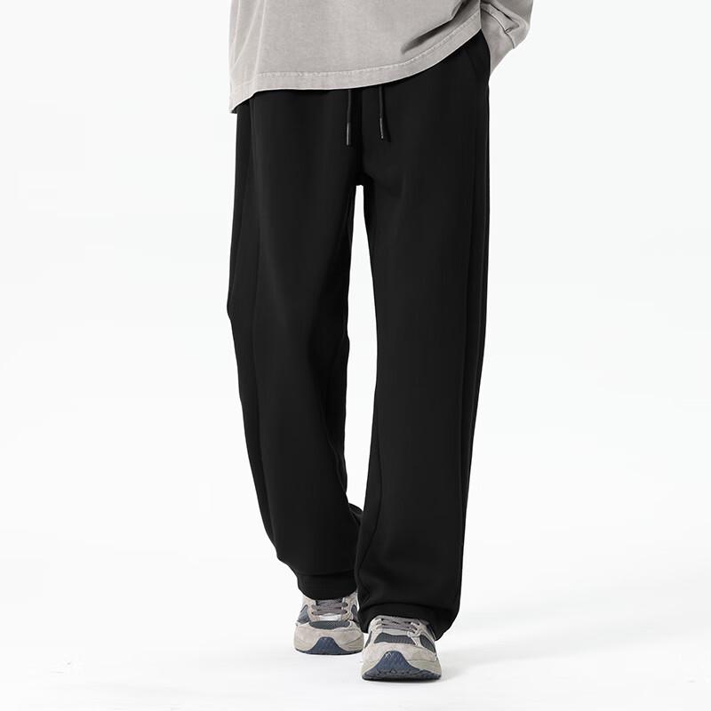 MINISO Men's Autumn Loose Straight-Leg Casual Pants