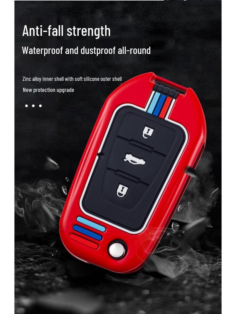 Roewe 360 Plus Key Case, Full Wrap Key Bag, W5 Remote Control Protective Shell for Men and Women