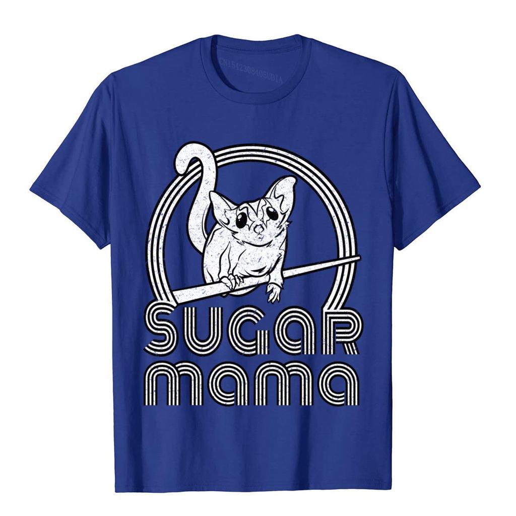 Sugar Mama Funny Sugar Glider Shirt For Sugar Glider Moms Cotton Men T Shirt Slim Fit Tops Shirts Brand New Normcore