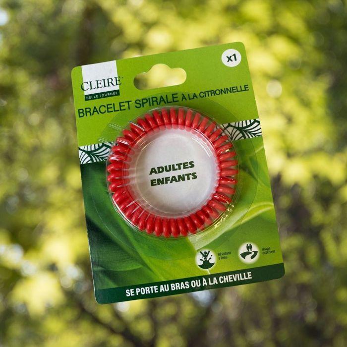 Браслет Спираль Цитронелла От комаров Без химикатов Универсальный размер для детей и взрослых - Цвета в ассортименте
