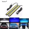 2Pcs/1pc 17CM Outdoor Waterproof Bright Car DRL LED Fog Driving Lamp COB Daytime Running Light