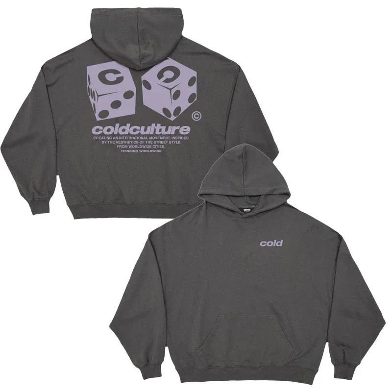 Star Print Hooded Sweatshirt Young Unisex Loose Fit Long Sleeve Casual Wear