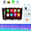 Автомобильное радио Android 14 для Honda CR-V 3 RE CRV 2007 - 2011 Навигация GPS Мультимедийный проигрыватель Стерео WiFi+4G BT Carplay+Auto 2 DIN