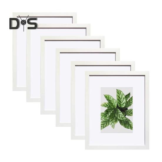 Деревянная фоторамка 5/6/7/8/10 дюймов A4 настенная простая в установке горизонтальная или вертикальная настольная фоторамка для показа на стене офиса