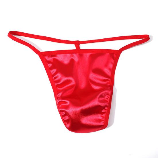 Мужские стринги U-образной формы с низкой посадкой, однотонные, U-образные с открытыми бедрами, нижнее белье для дома