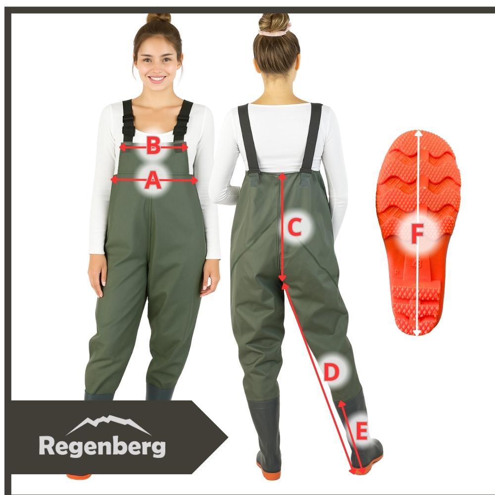 Fishing waders, men's rubber boots 46, fishing work waders, protective 43