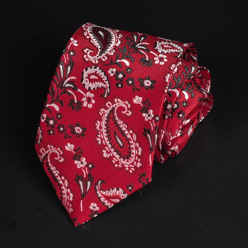 8 см узор пейсли цветок кешью темно-зеленый ретро высококачественный деловая вечеринка свадьба мужской галстук одежда распродажа