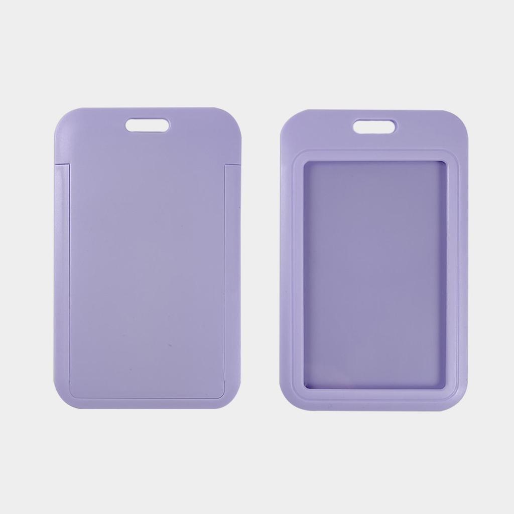 Student Campus ID and Access Card Holder for Bus, Meal, Room Cards - Hard Shell, Custom Printing Available.