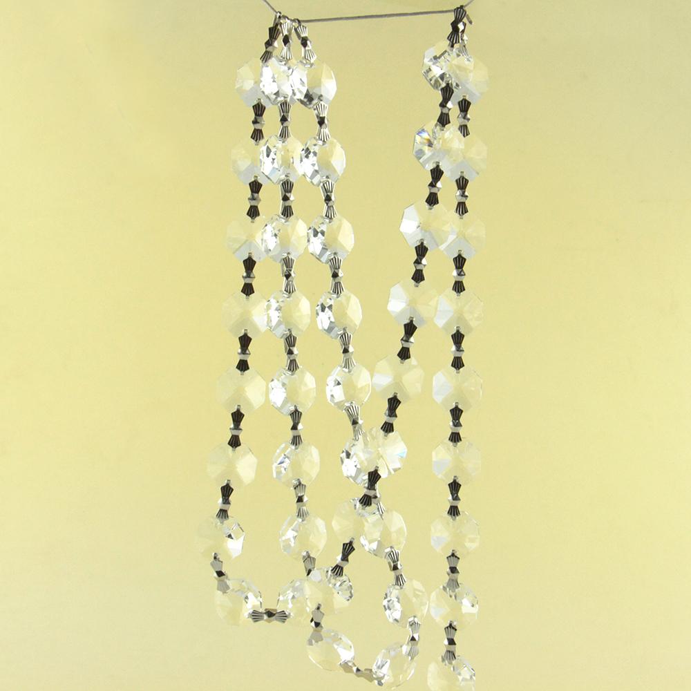 14Mm 10 Meters Garland Diamond Strand Glass Crystal Bead Wedding Party Decor Crystal Garland Crystal Garland