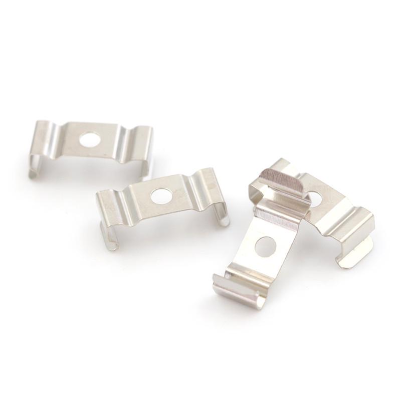 4Pcs T5 Fluorescent Tube Holder Bracket Clips Socket Silver Lighting Accessories Fixing Clips Fixing Bracket