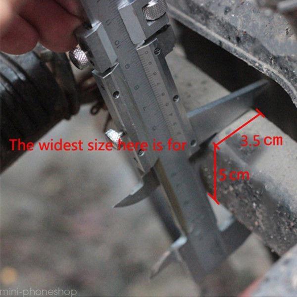 Portable Motorcycle Aluminum Adjuster Chain Tensioner Bolt On Roller Tool