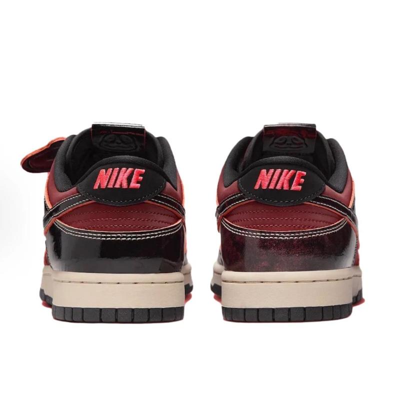 Nike Dunk Low SE Panda-Monium Pack - Team Red Унисекс Кроссовки Темно-Командно-Красный Университетский-Красный Солнечно-Красный HQ1965-600
