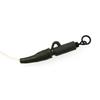 Bimoo 1PC 30LB 35LB 45LB Fluoro Carbon Fused Carp Link High Carbon Carp Main Line Braided Carp Leader Trace with Terminal Swivel